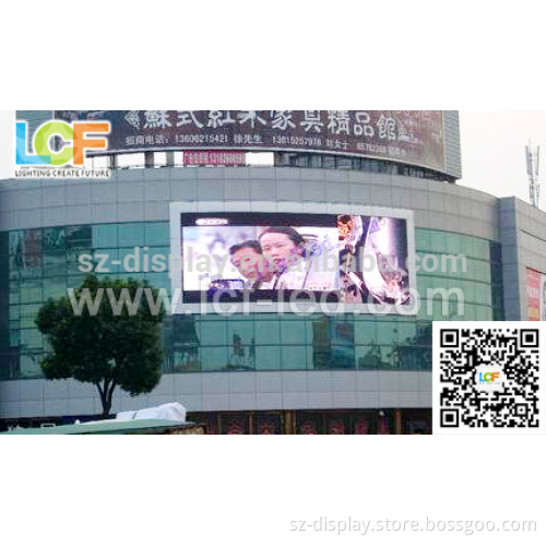 Animation Display Function display custom advertising outdoor LED video wall p10 advertising signs